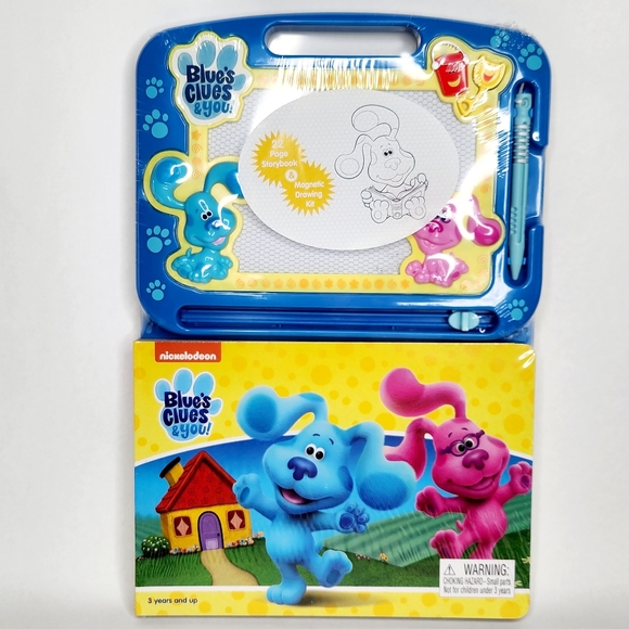Nickelodeon Other - Blue's Clues Etch a Sketch and Storybook Nickelodeon Gift NWT